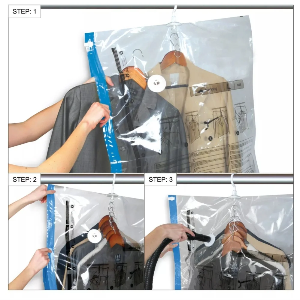 New MagicBag 2 X-Large Vacuum Compression Sea Hanging Storage Bags 27.5